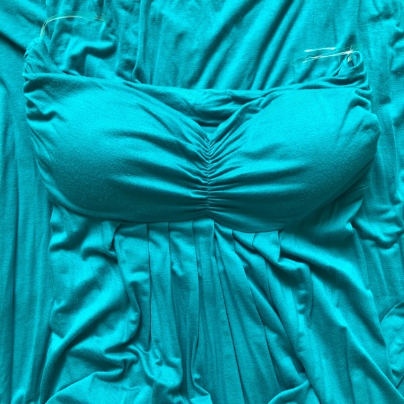 MENDOCINO BY OOYOO KELLY GREEN TUBE MAXI DRESS - Picture 8 of 8